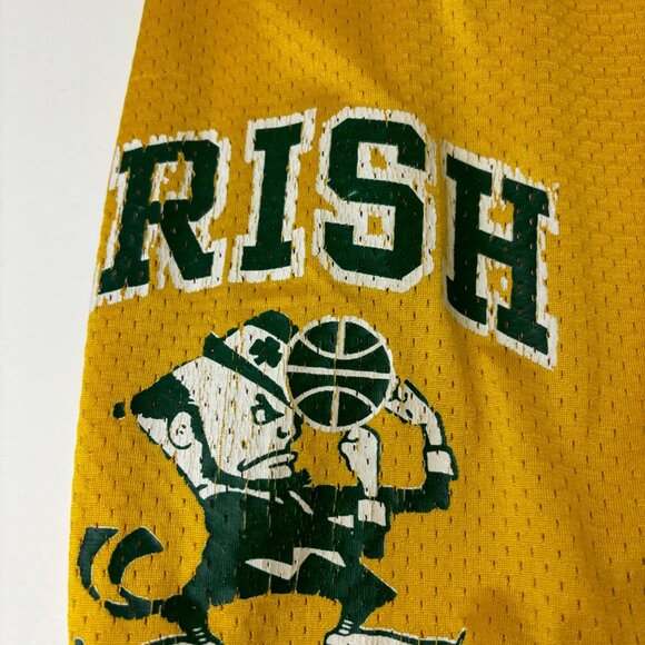 S 30" Vintage Notre Dame Fighting Shorts - Picture 4 of 4